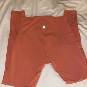 Coral Lululemon Align High Rise Size 10